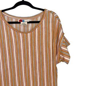 Free People / FP Beach Marguerite Striped 100% Cotton Dress - Size S